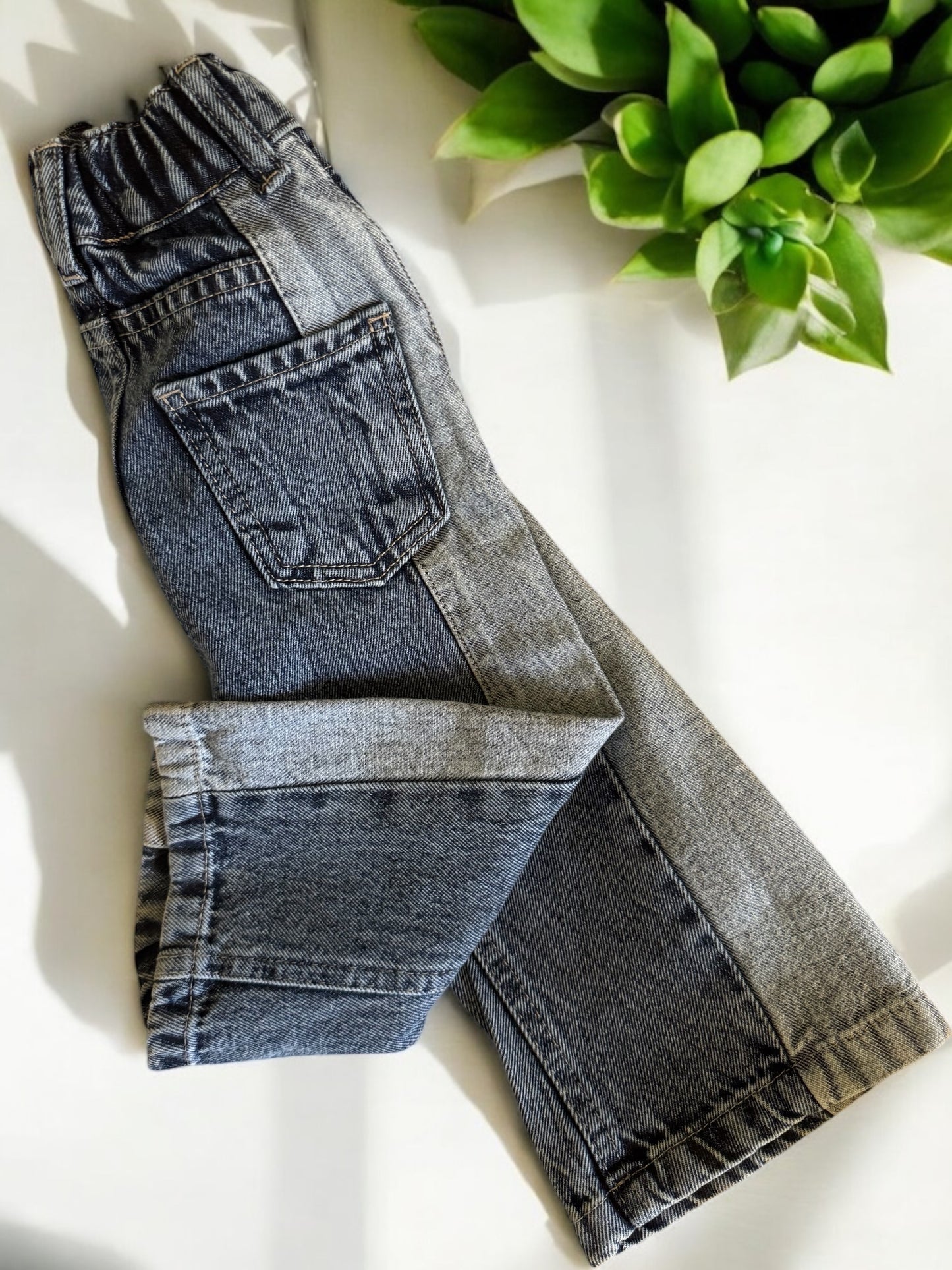 Girls dark Blue Denim pants