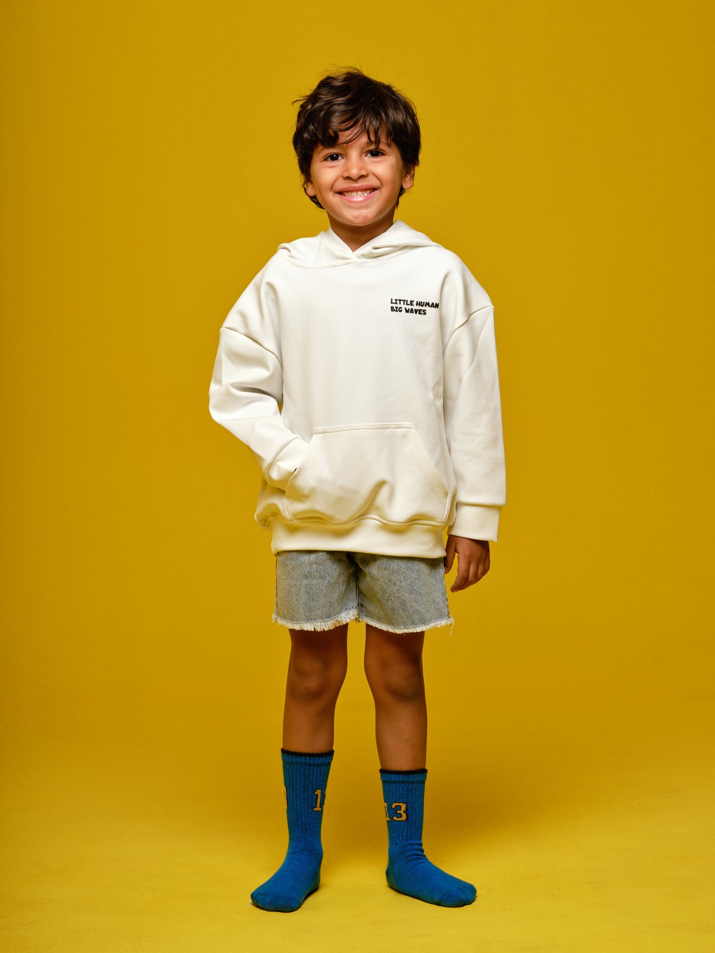 Light Blue Denim Shorts