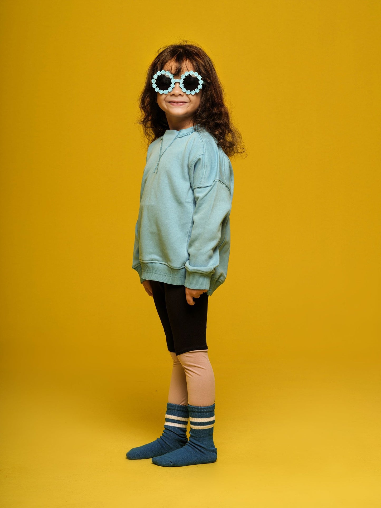 Girls Blue Sweatshirt