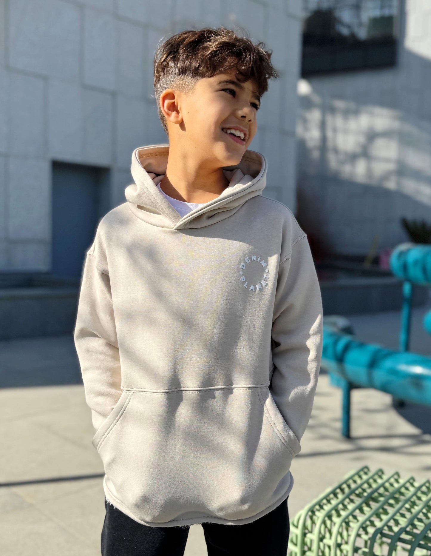 Beige Milton Hoodie 'Unisex'