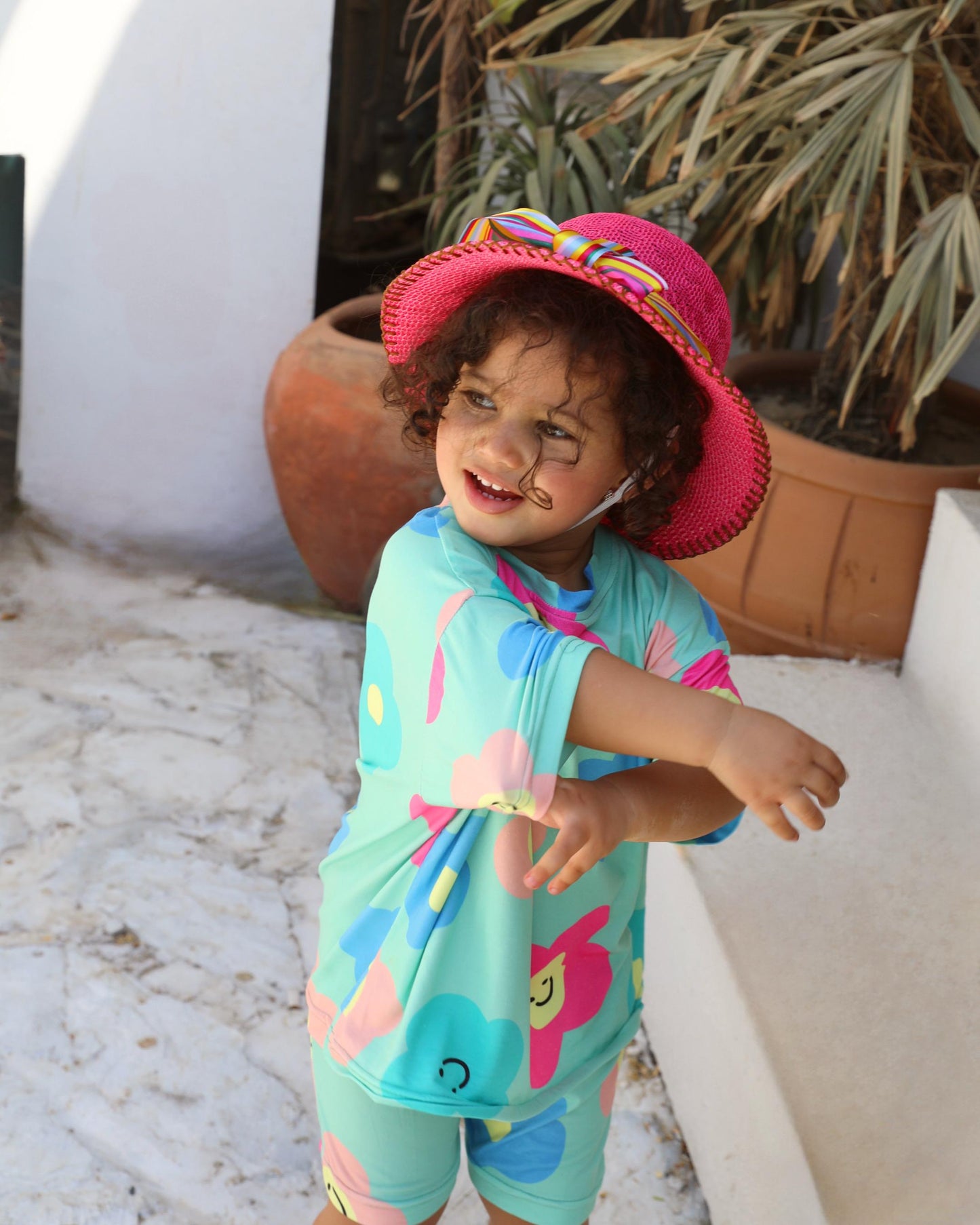 Girls Pyjama "Happy face"