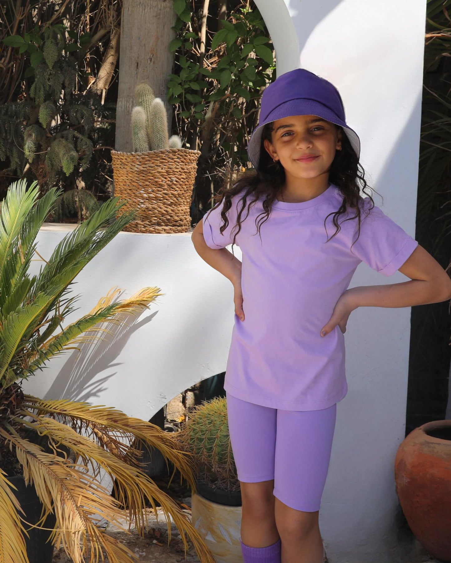 Girls sports legging shorts