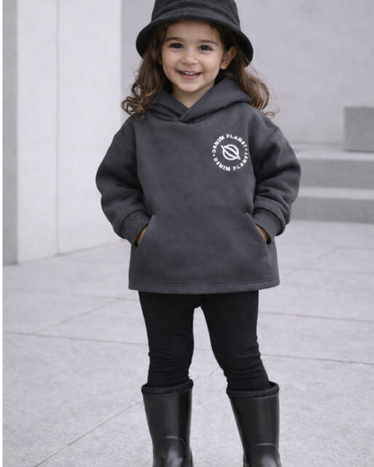 Grey Milton Hoodie 'Unisex'.