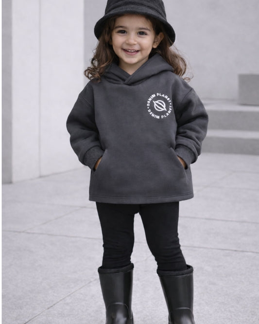 Grey Milton Hoodie 'Unisex'.