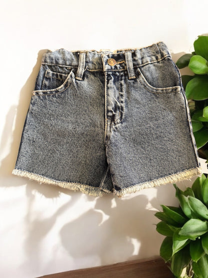 Meduim Blue Denim Shorts