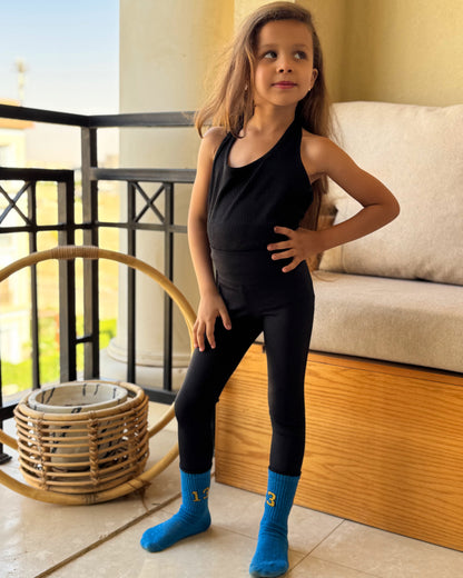 Girls sports legging pants