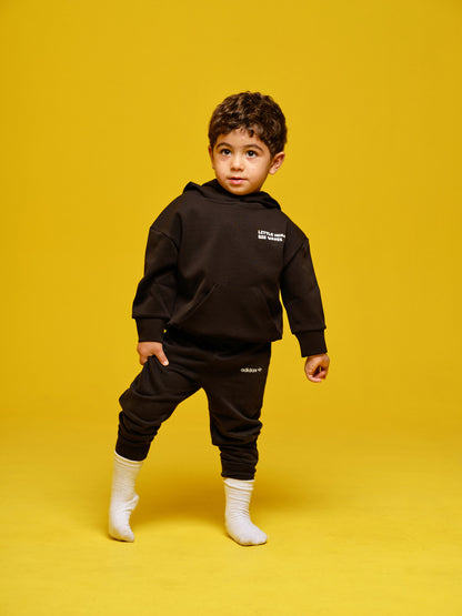 Boys Hoodie little human big waves black-1