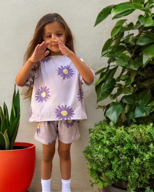 Girls Pyjama "flowers"