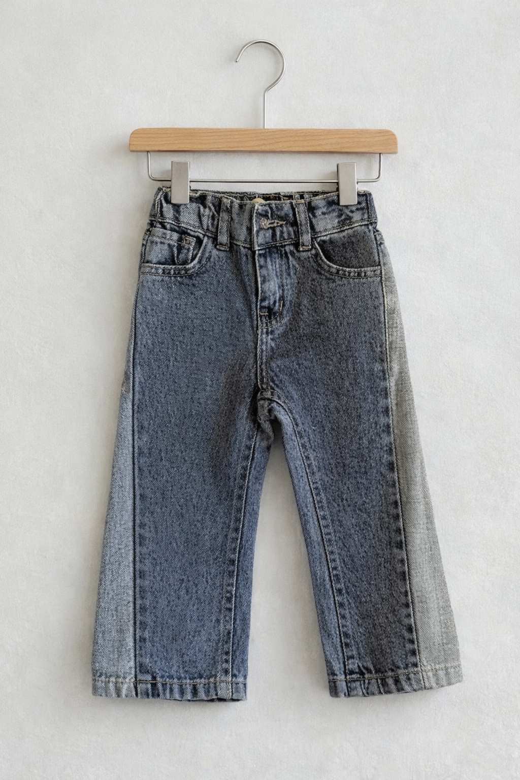 Dark Blue Wide Leg Jeans