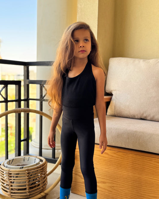 Girls sports legging pants