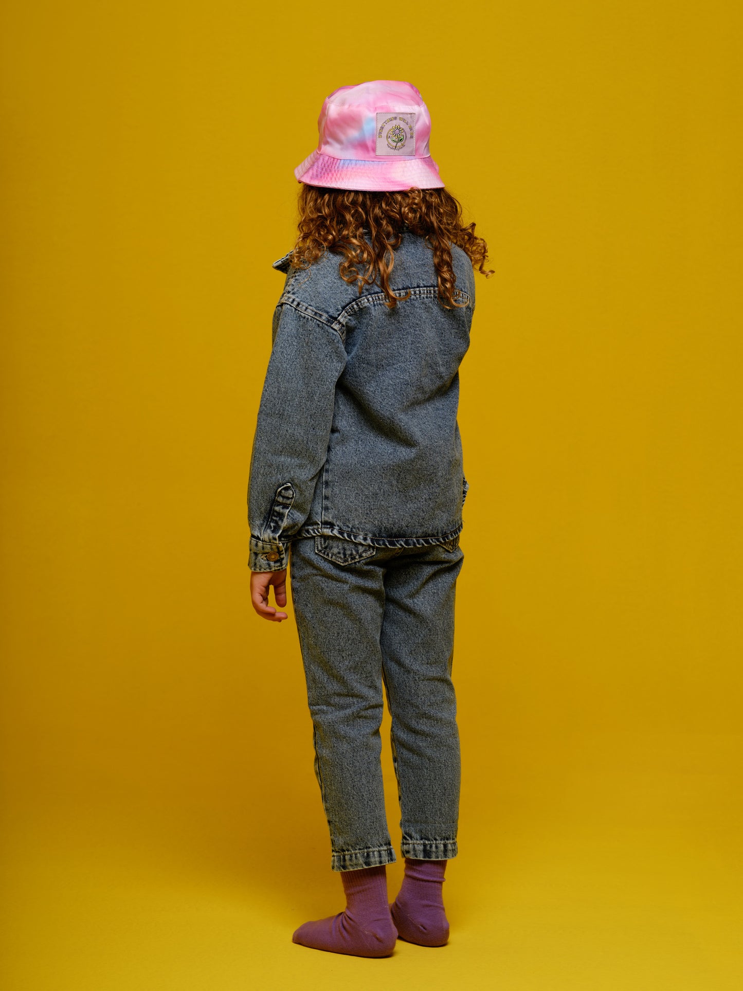 Girls Meduim Blue Denim Pants