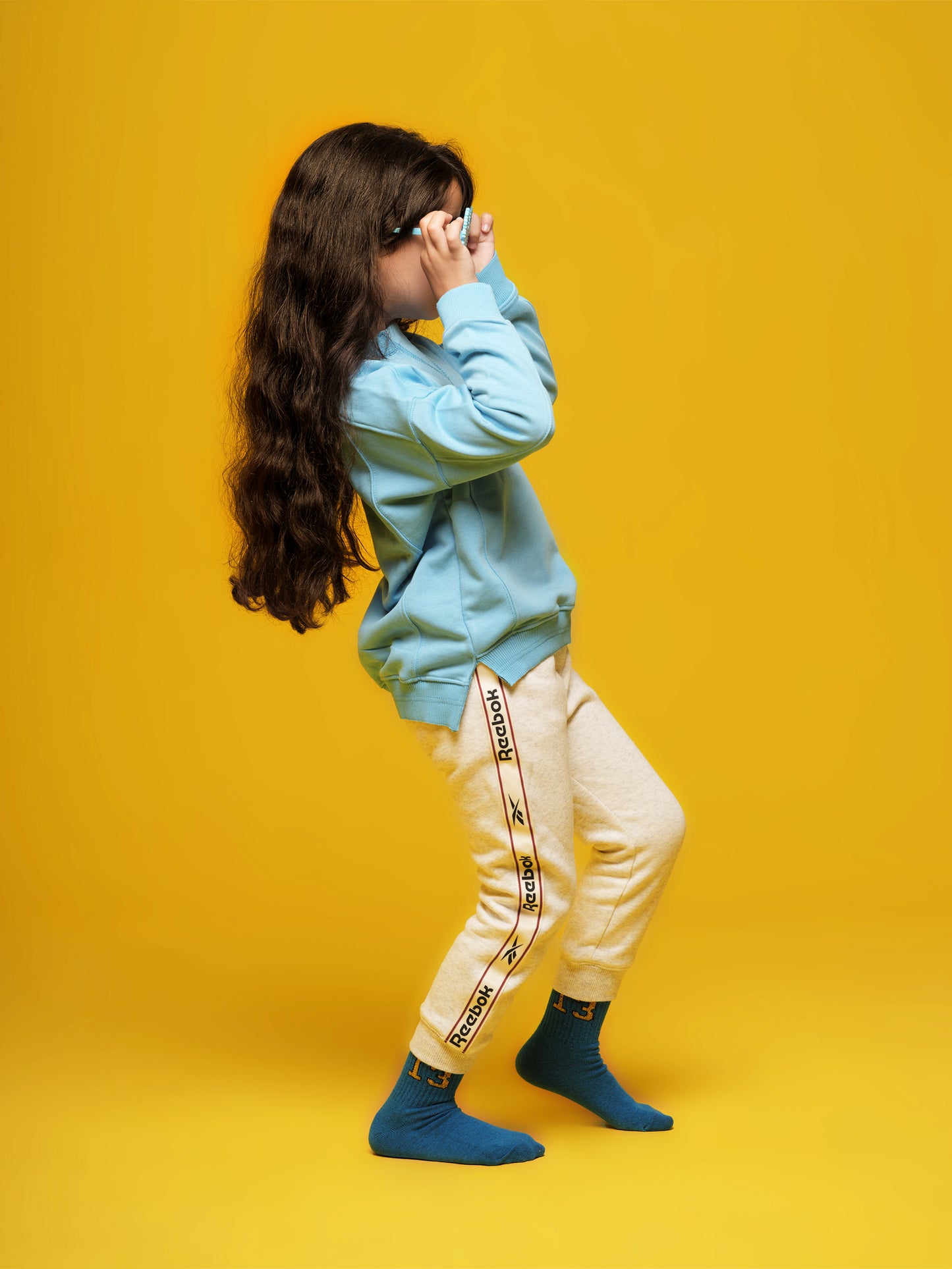 Girls Blue Sweatshirt