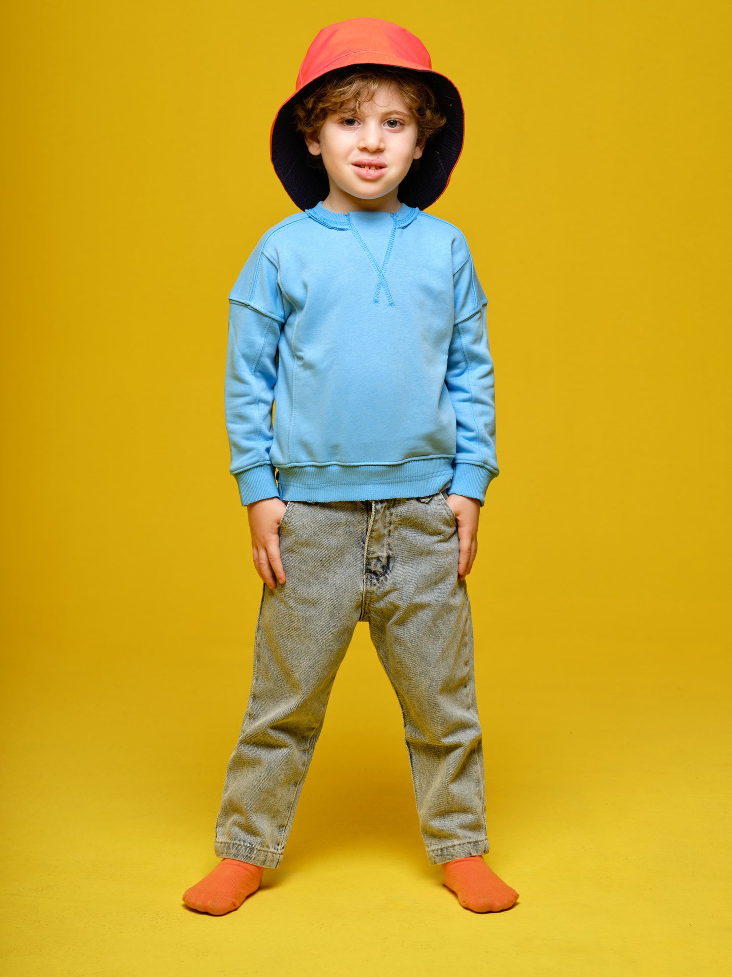 Boys Blue Sweatshirt