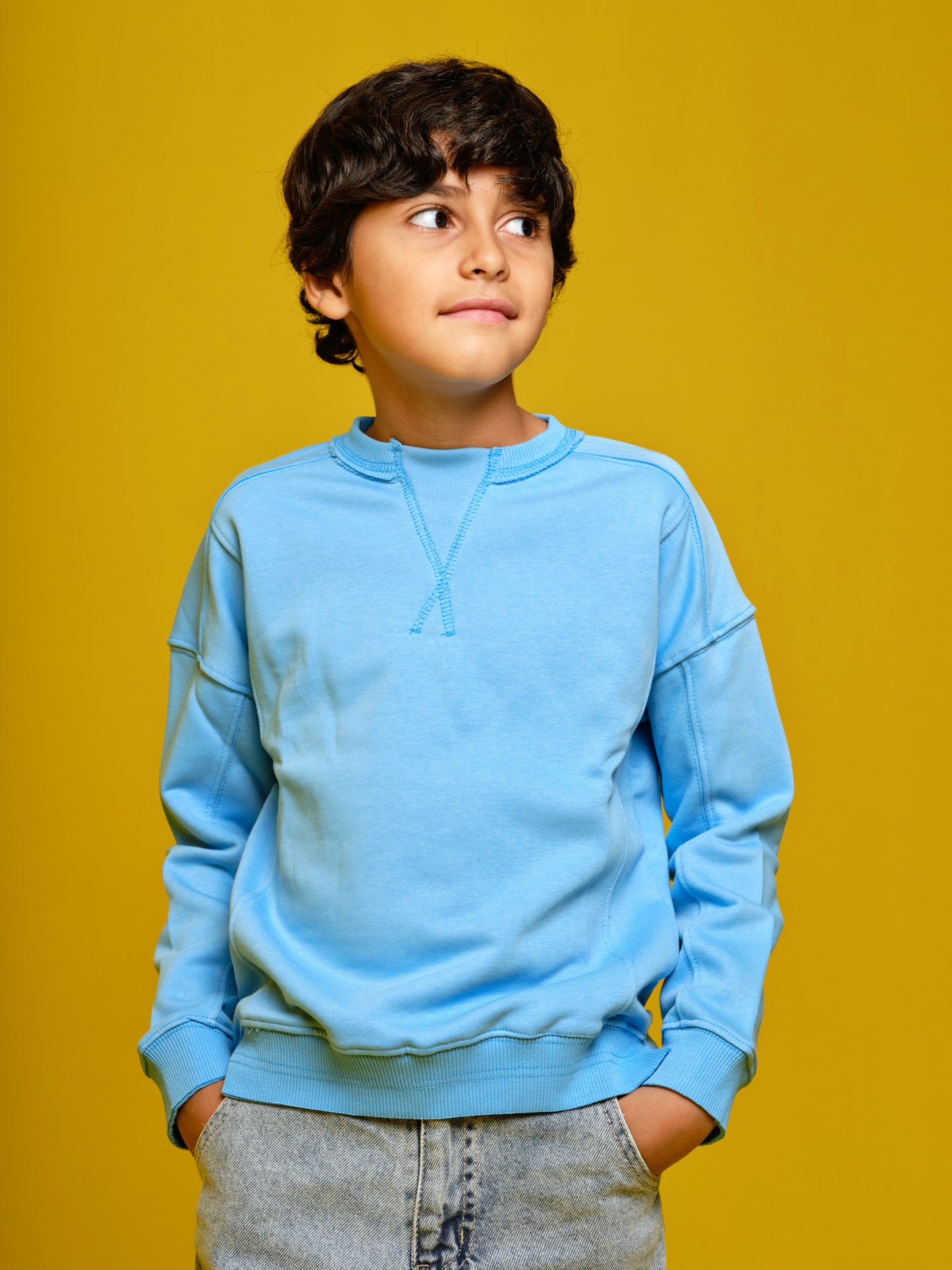 Boys Blue Sweatshirt