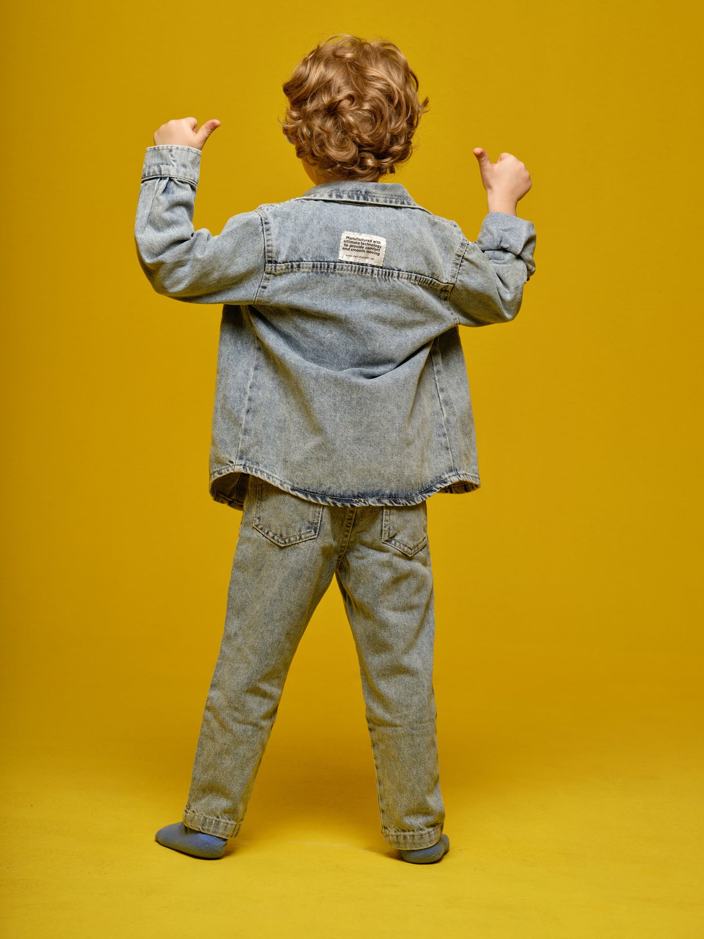 Boys Light Blue Denim Shirt