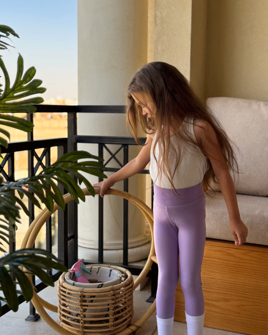 Girls sports legging pants