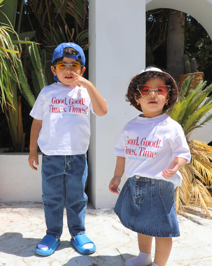 Boys dark blue denim pants